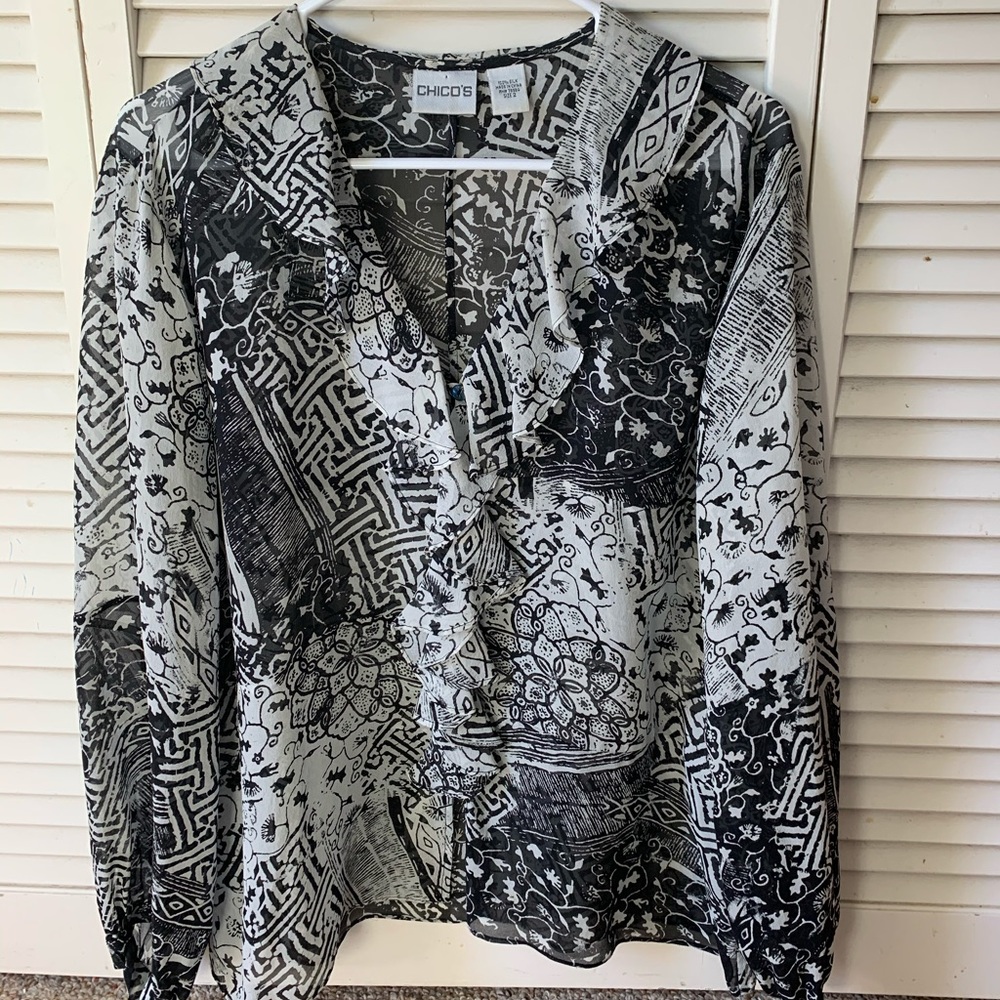 Chico’s Silk Blouse